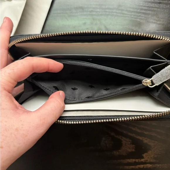 ♠️ NWT! ♠️ kate spade Brynn Saffiano Large Wallet - Picture 9 of 15